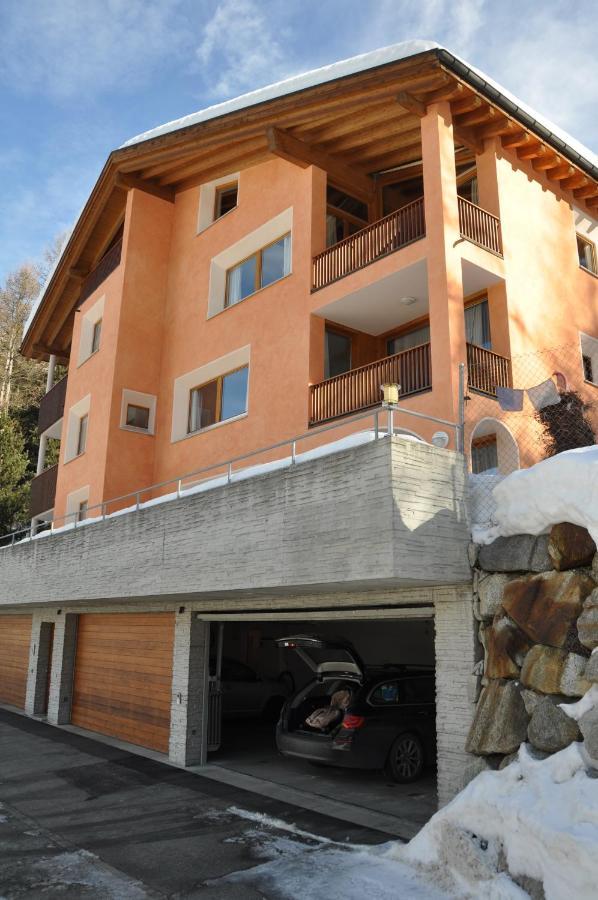 Ferienwohnung Chesa Chavriol Pontresina Exterior foto