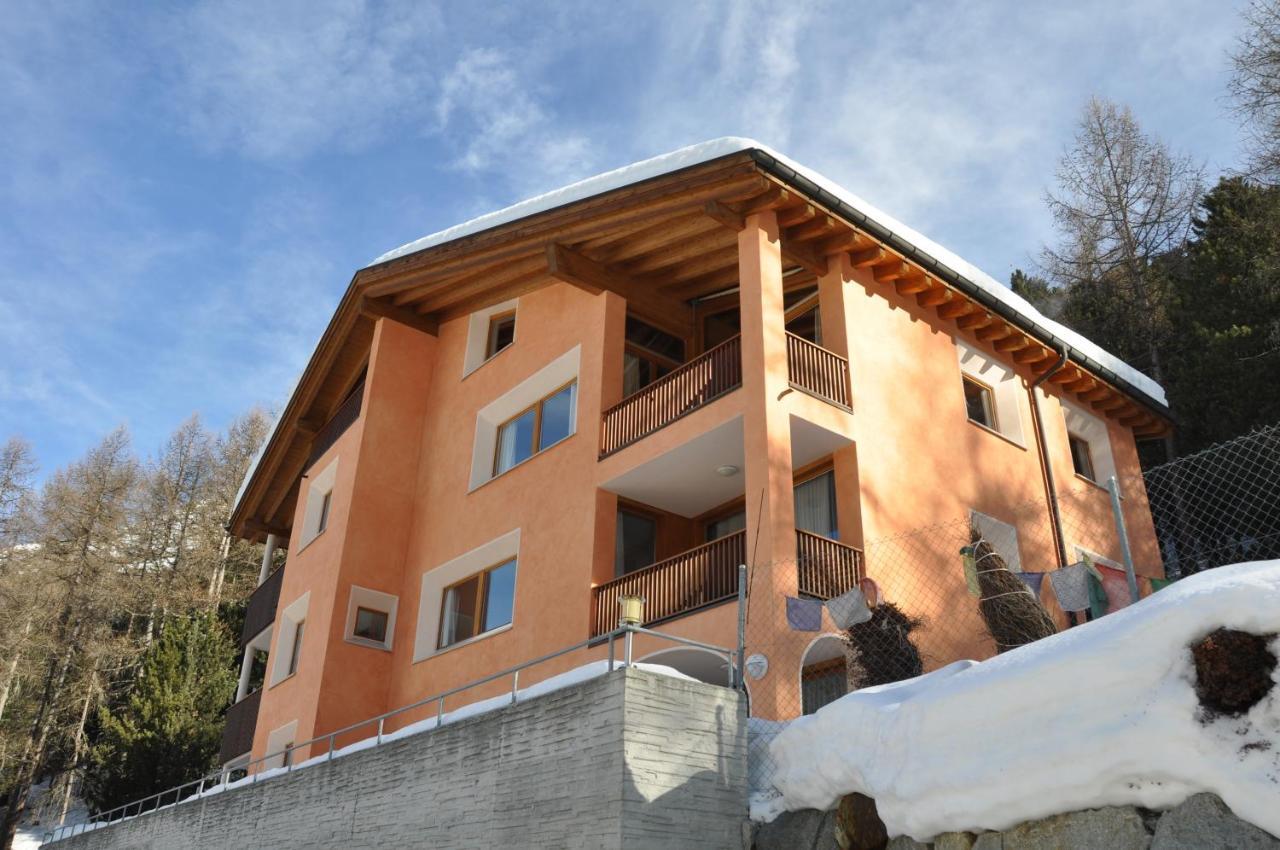 Ferienwohnung Chesa Chavriol Pontresina Exterior foto