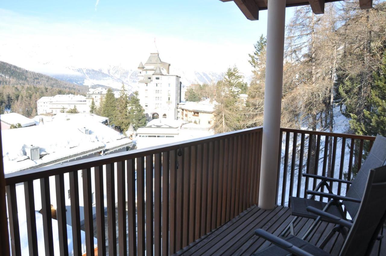 Ferienwohnung Chesa Chavriol Pontresina Exterior foto
