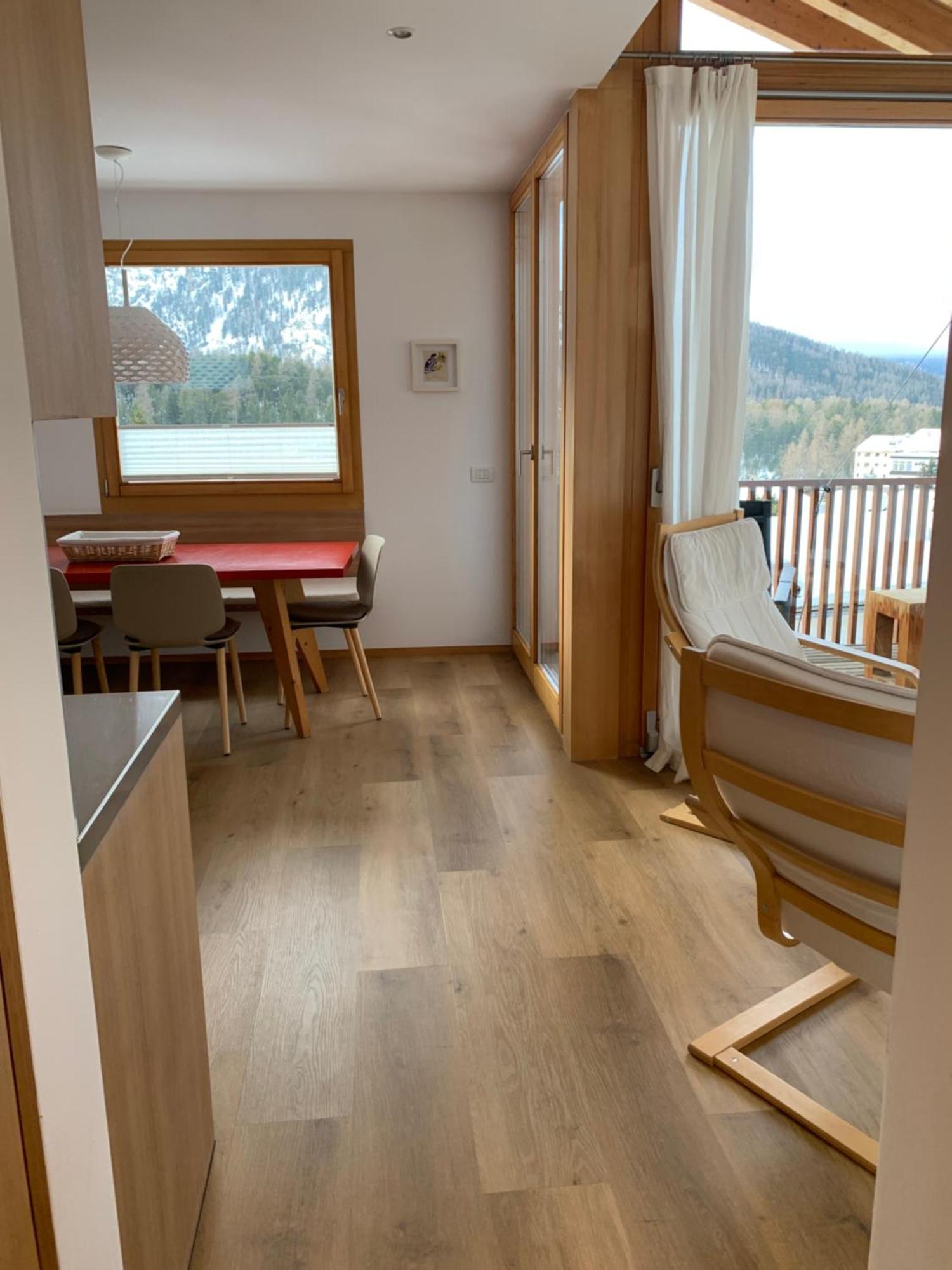 Ferienwohnung Chesa Chavriol Pontresina Exterior foto