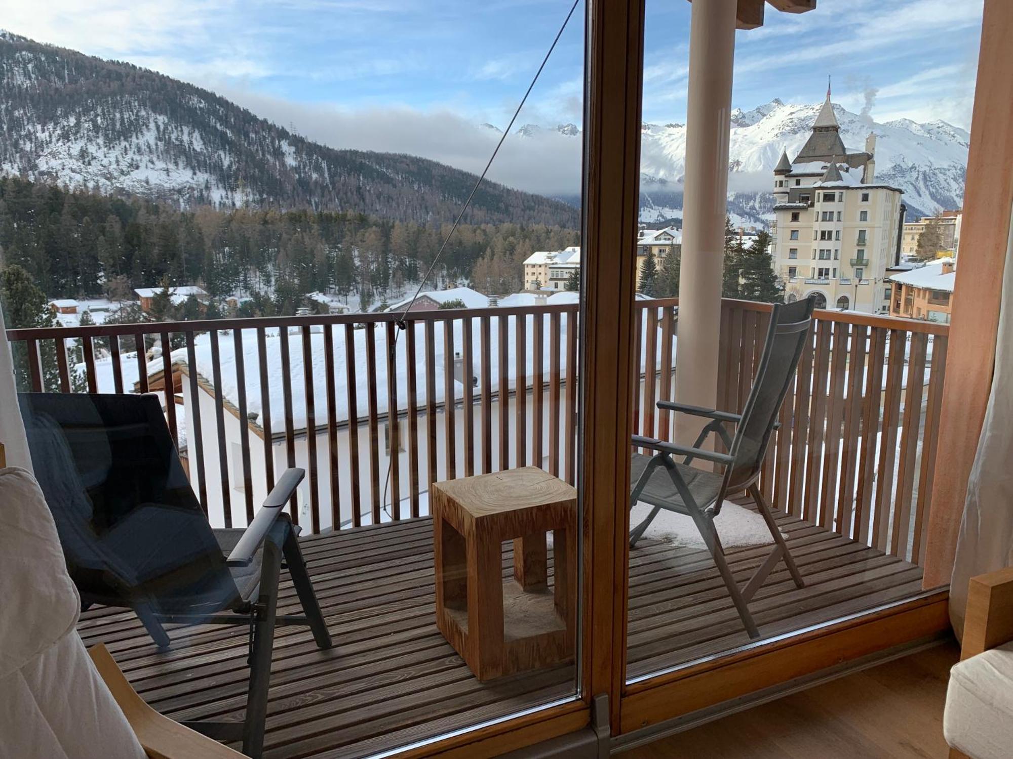 Ferienwohnung Chesa Chavriol Pontresina Exterior foto